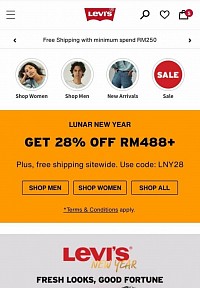 promo levis