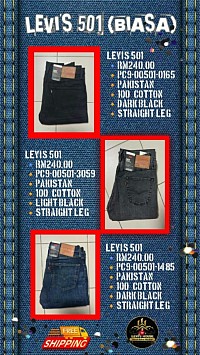 LEVI'S 501 BIASA