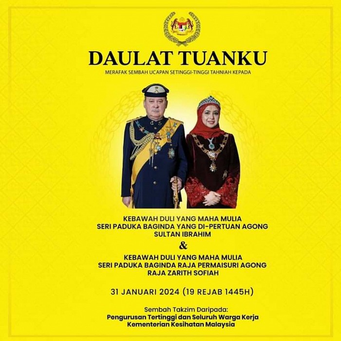 daulat agong baru